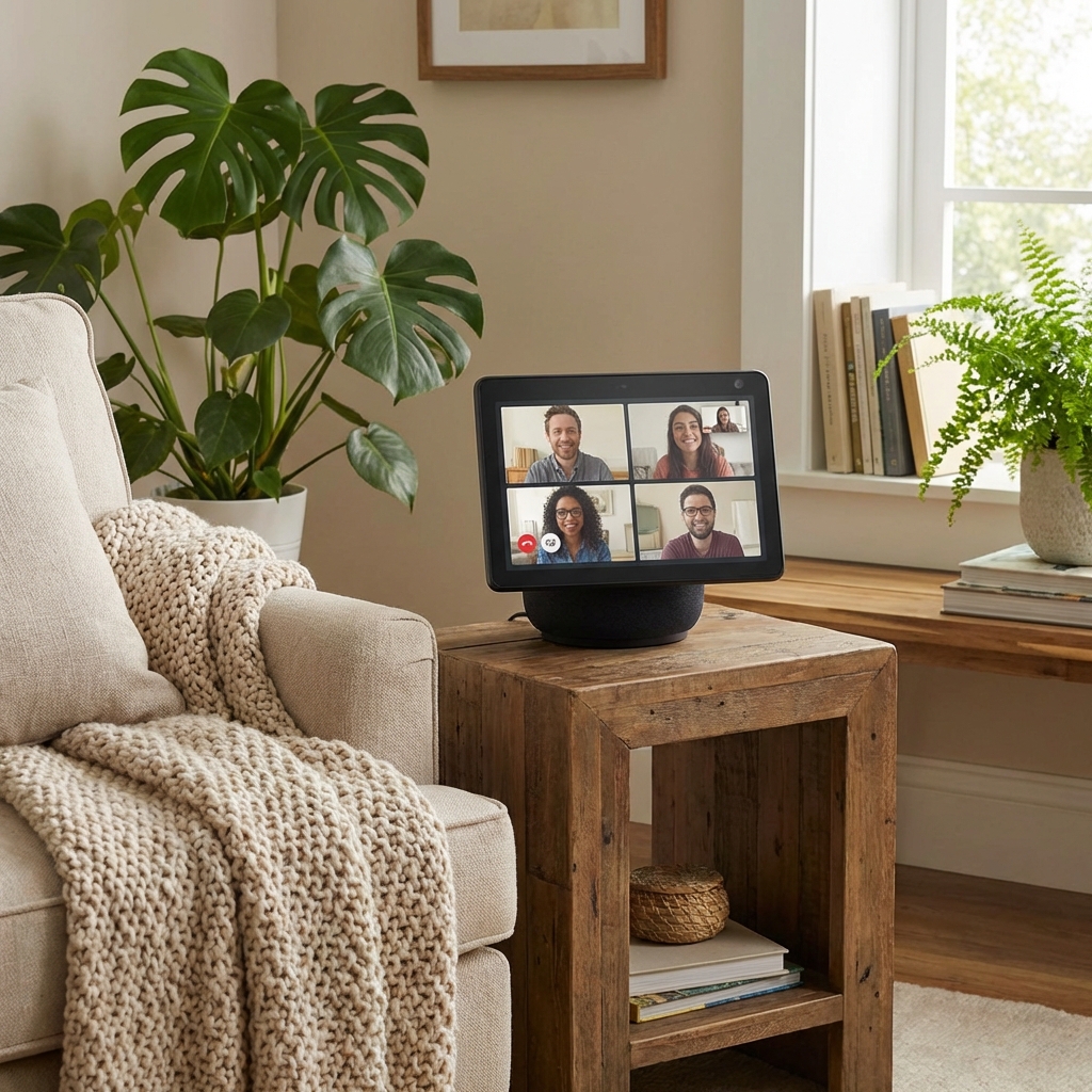 Amazon Echo Show 10 in living room