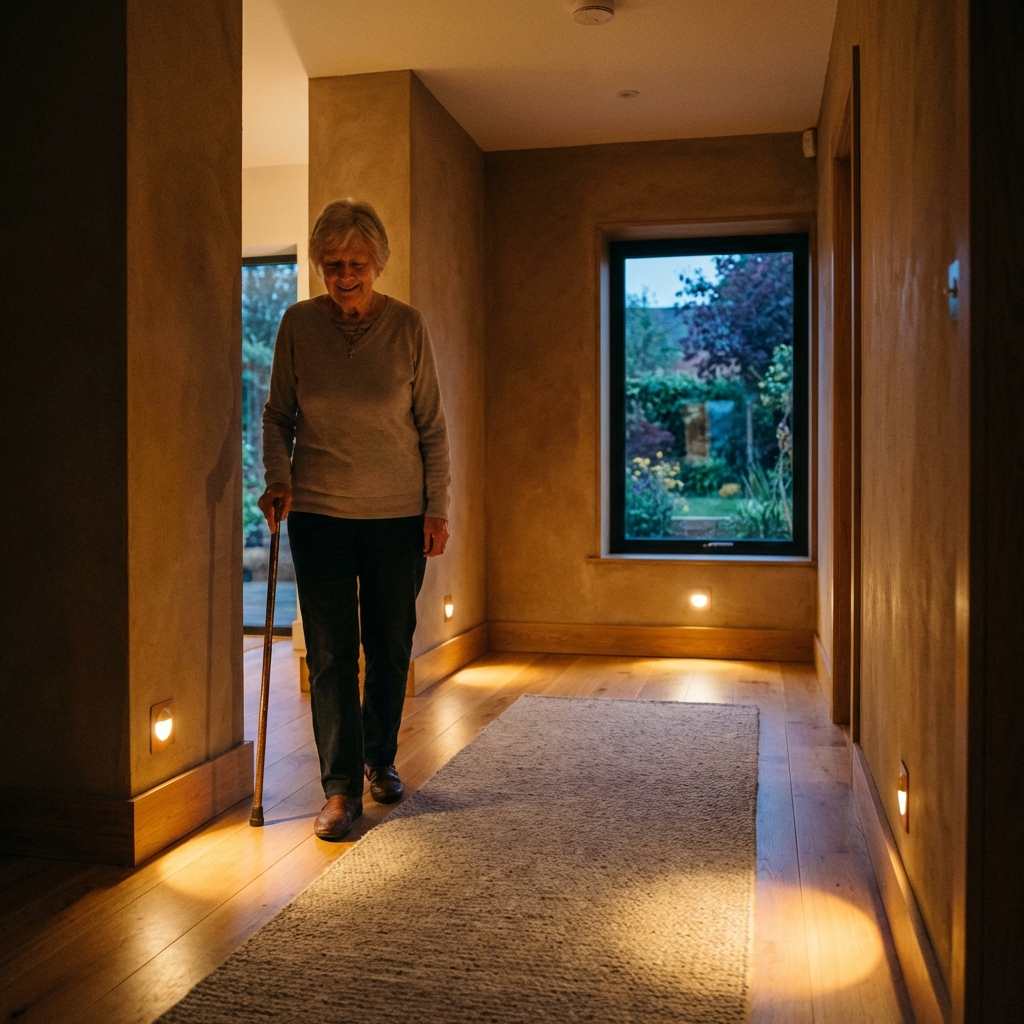 Smart Lighting for Elderly Safety & Fall Prevention