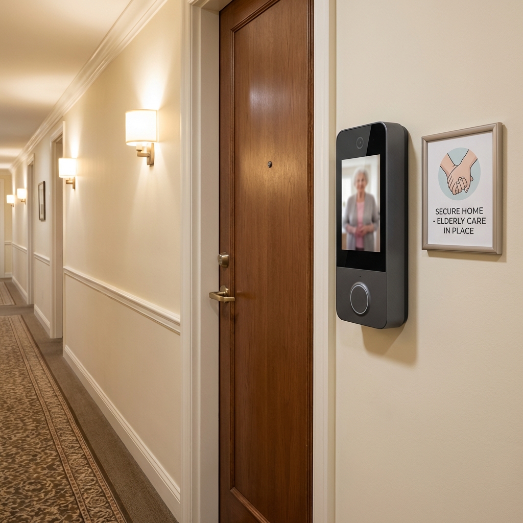 Smart doorbell for apartments