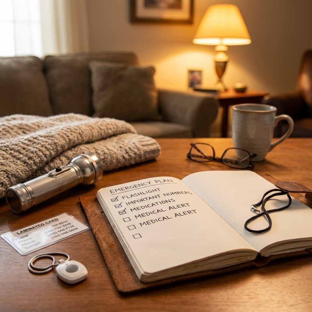 Emergency Preparedness Checklist for Seniors Living Alone