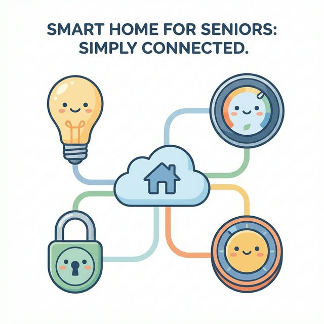 Matter Smart Home Devices Connected Together