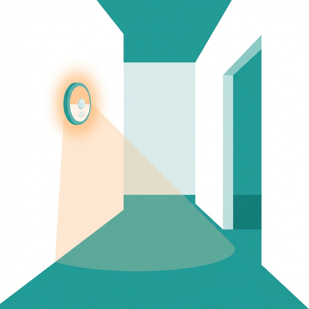 Motion Sensor Light in Hallway